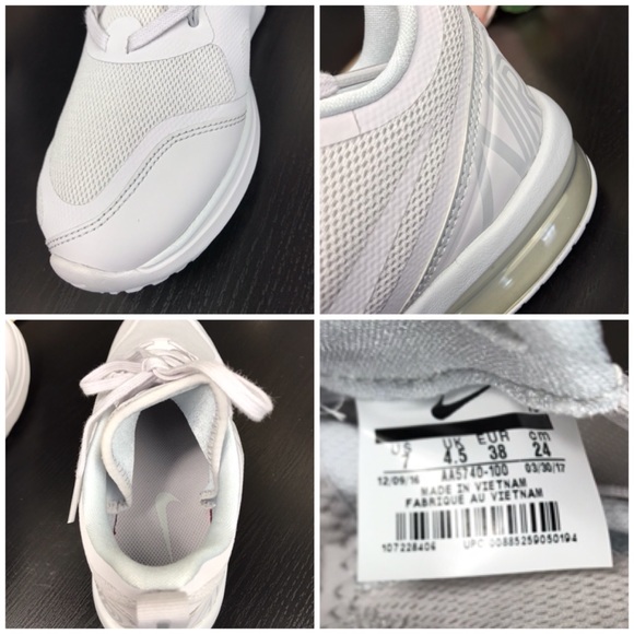 NWT Nike Air Max Fury White/ Pure Platinum WMNS - Picture 8 of 8